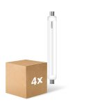 Mehrfachpackung 4x Osram LED Line S19 9W 830lm - 827 Extra Warmweiß | Ersatz Für 60W