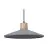 Ledvance Decor Beton/Stahl/Holz Pendelleuchte 320 Dunkel Grau | Geeignet für E27