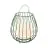 Nordlux Tischlampe Jim To-Go Portable Akku Metall Grün 3W 300lm - 827 Extra Warmweiß | 3-Stufen Dimmbar 