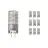 Mehrfachpackung 10x Osram Parathom LED Pin GY6.35 3.8W 470lm - 827 Extra Warmweiß | Dimmbar - Ersatz Für 40W