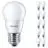 Mehrfachpackung 10x Philips Corepro LED Lustre E27 Kugel Matt 7W 806lm - 827 Extra Warmweiß | Ersatz für 60W