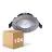 Mehrfachpackung 10x Noxion LED Schwenkbar Slim Spot Silber Rund 6W 550lm 60D - 927 Extra Warmweiß | 85mm - IP54 - Dimmbar - Höchste Farbwiedergabe