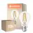 Mehrfachpackung 10x Ledvance Classic LED B22 Birne Fadenlampe Klar 5.9W 806lm - 827 Extra Warmweiß | Dimmbar - Ersatz Für 60W