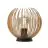 Eglo Tischlampe Venezuela Schwarz, Gold | Geeignet für 1x E27