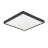Eglo Deckenleuchte Badezimmerbeleuchtung Fueva 6 Plastik Schwarz 7W 1100lm - 827-840-865 CCT