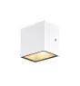 SLV Sitra Cube Wandleuchte Aluminium Weiß 11W 1270lm - 840 Kaltweiß | Außenbeleuchtung - IP65