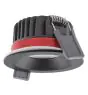 Ledvance LED-Spot Fire Rated Aluminium Schwarz 8W 680lm 36D - 930 Warmweiß | Ausschnitt 68mm - IP65 - Höchste Farbwiedergabe - Dimmbar