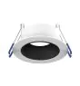 Noxion LED-Spot Ares Tief ring Weiß - mit Innenring Schwarz | Ausschnitt 68mm - incl. GU10 Fitting