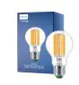Philips MASTER LED Glühbirne Ultra Efficient E27 Birne Klar 7.3W 1535lm - 830 Warmweiß | Ersatz für 100W