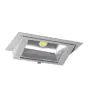 LED Downlight Wallwasher Wally Maxi Grau 46W 6400lm 70x75D - 840 Kaltweiß - 238x145mm