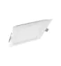 Ledvance LED Downlight Slim Quadrat SQ210 18W 1530lm 120D - 830 Warmweiß 