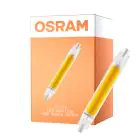 Osram LED Slim Line R7S LED R7S 118mm Klar 8W 806lm - 840 Kaltweiß | Ersatz Für 60W