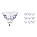 Mehrfachpackung 10x Philips Corepro LED Spot GU5.3 MR16 7W 621lm 36D - 827 Extra Warmweiß | Ersatz für 50W