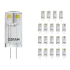 Mehrfachpackung 20x Ledvance Performance LED Capsule G4 Klar 0.9W 100lm - 827 Extra Warmweiß | Ersatz für 10W