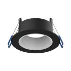 Noxion LED-Spot Ares Tief ring Schwarz - mit Innenring Weiß | Ausschnitt 68mm - incl. GU10 Fitting