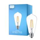 Philips Corepro LED Glühbirne E27 Edison Fadenlampe Klar 7W 806lm - 827 Extra Warmweiß | Ersatz für 60W