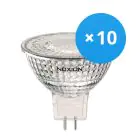 Mehrfachpackung 10x Noxion LED-Spot GU5.3 MR16 4.4W 345lm 60D - 830 Warmweiß | Dimmbar - Ersatz für 35W